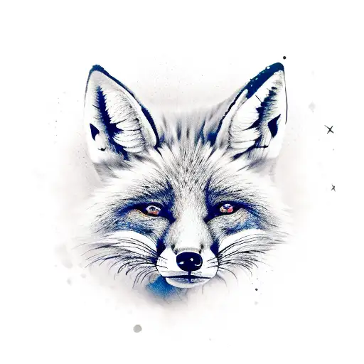 Fox Com Mascara Demonio