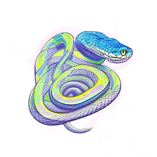 Snake About To Attack