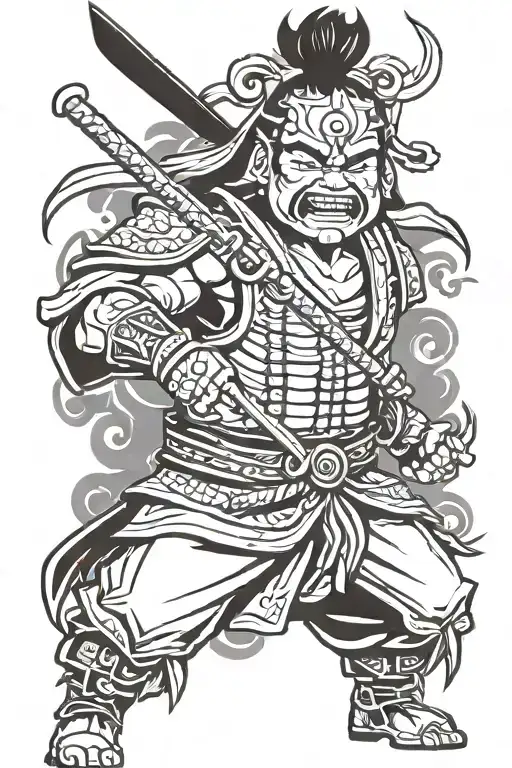 Bobby Lee As A Samurai