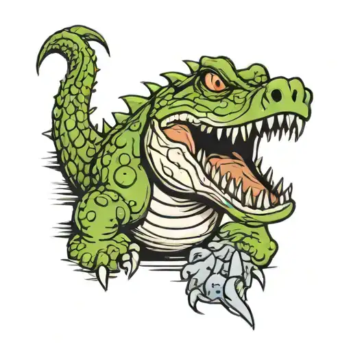Scary Crocodile