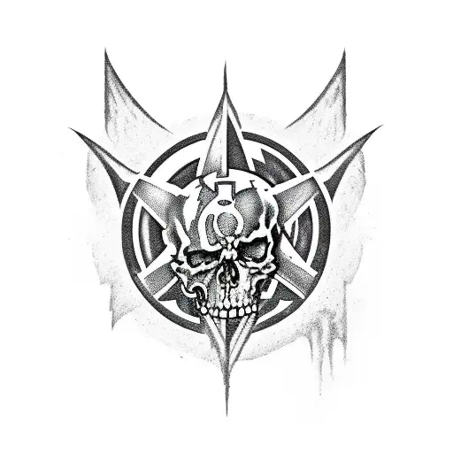 Avenged Sevenfold Logo With Inspirational Quote Below In A Cool Font