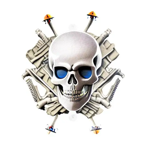 Skeleton Army Paratrooper