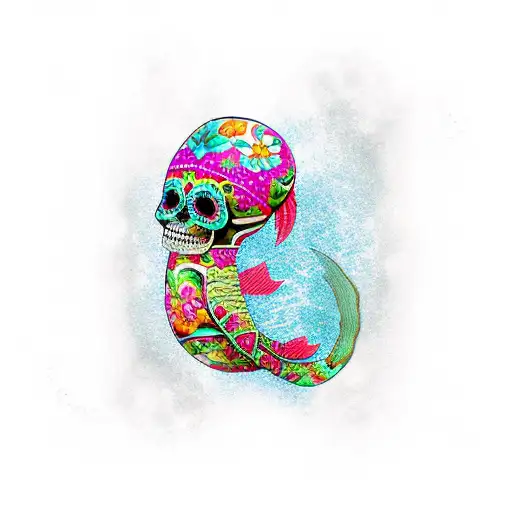 Sugar Skull With Redfish