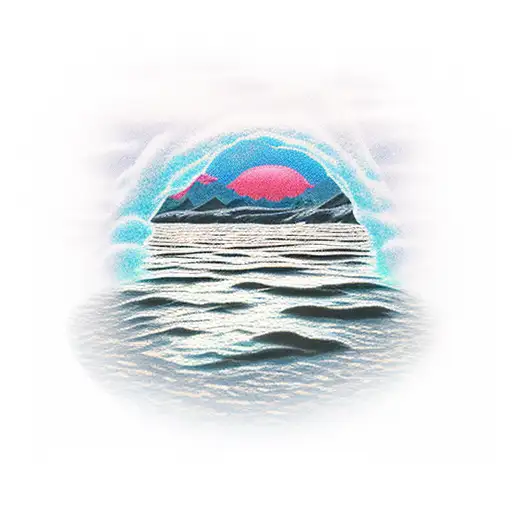 Golf Hole On The Side Of A Lake