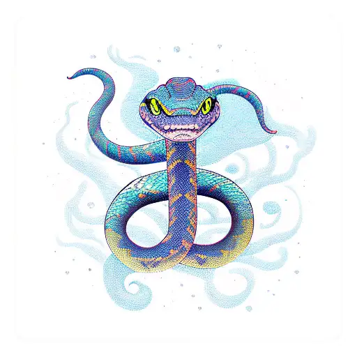 Snake Moon Like Shape