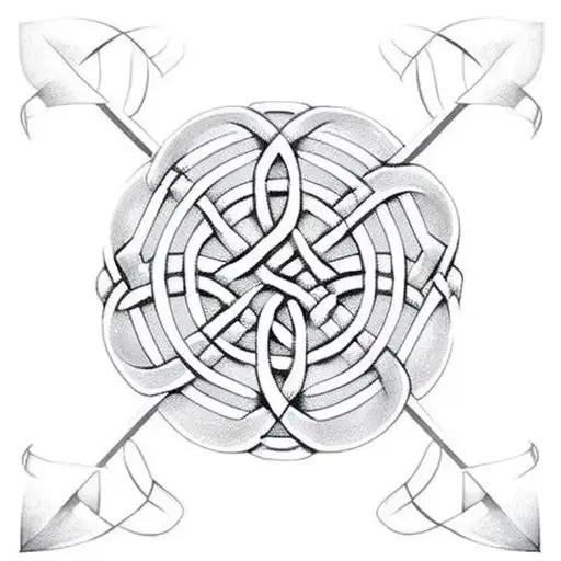 Celtic Knot With Letter G