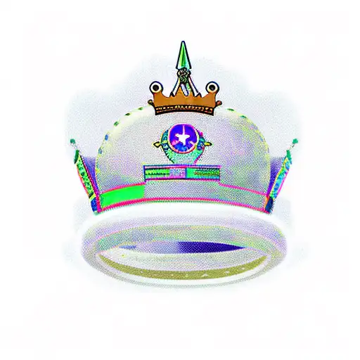 Astronaut Above King's Crown