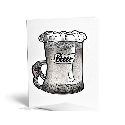 Beer And Card