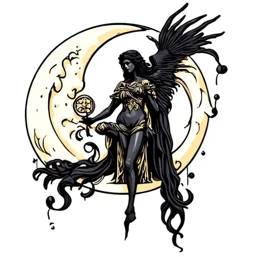Hekate And Moon