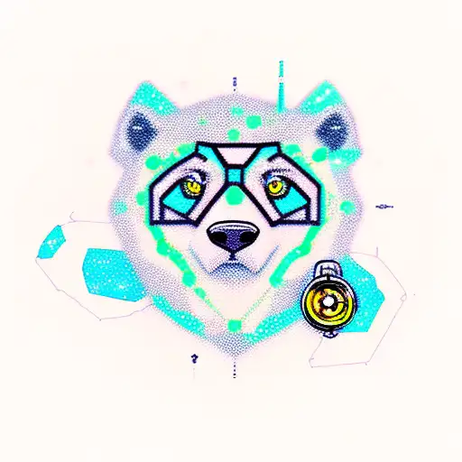 Pandawolf With Compass