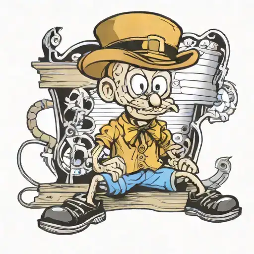 A Realistic Portrait Of Mr Peanut In A New-school Style