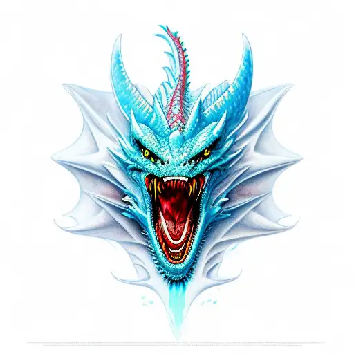 Dragon With Ice Breath