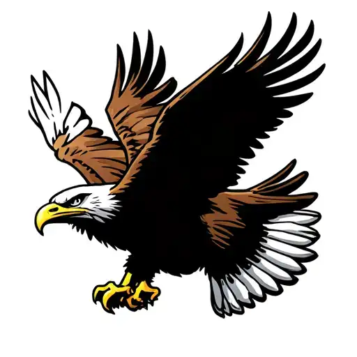 Eagle Flying