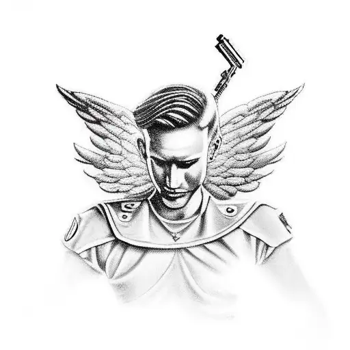 Guardian Angel With A Gun