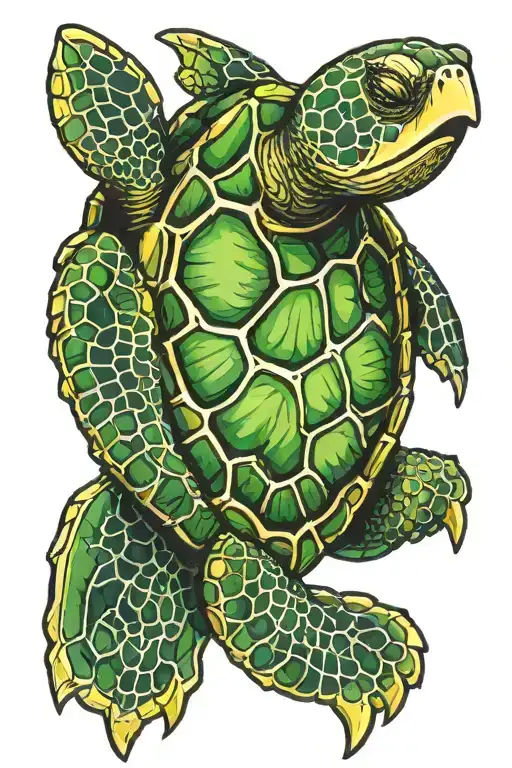 Tough Sea Turtle