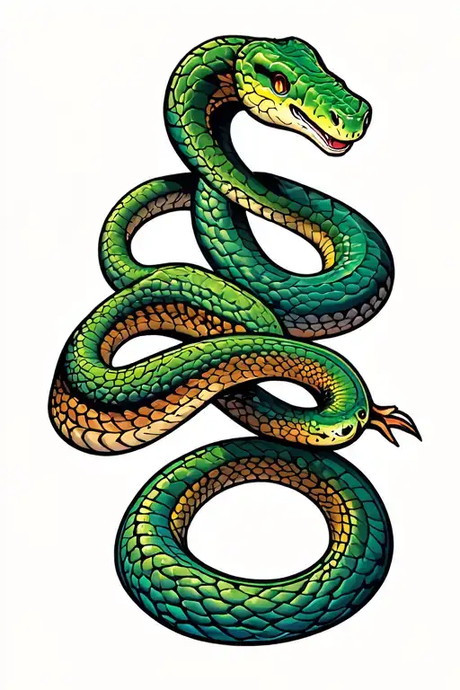 Multichromatic Snake