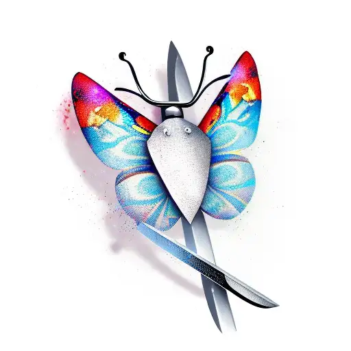 Sword Inside A Butterfly