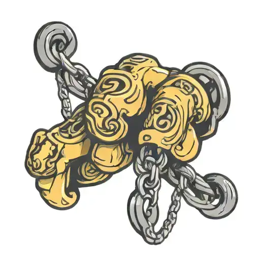 Bicep Chain With Hanging