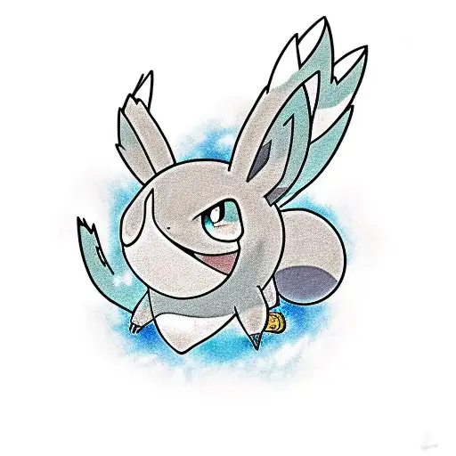 Pokemon And Studio Ghibli Half Sleeve