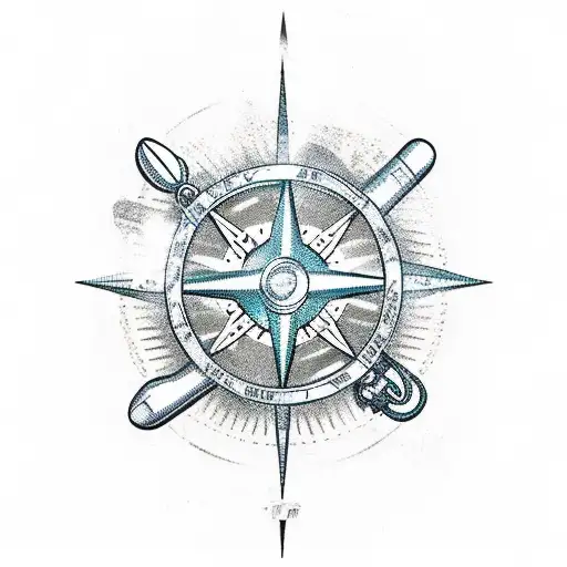 Guitar Motorcycle Forest Compass Love Music Fortune Hope