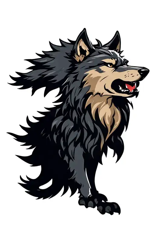 Fenrir Viking Norse Wolf