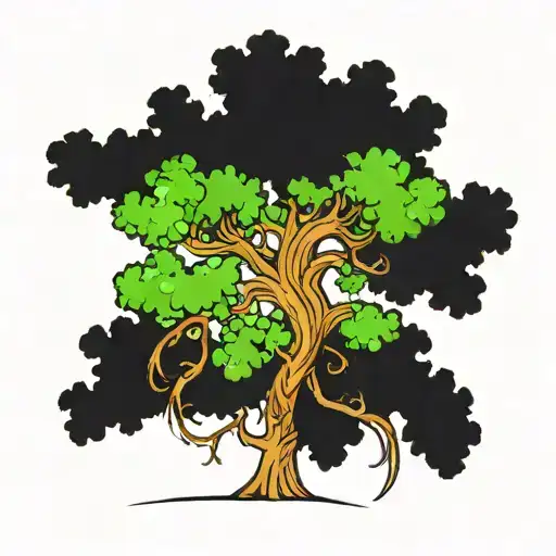 Tree With Kids Names