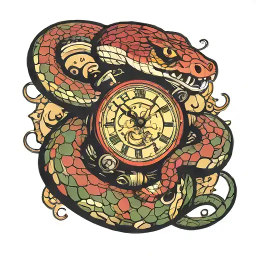 Snake And Time
