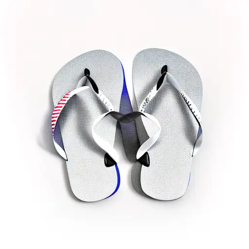 Flip Flops With Crown