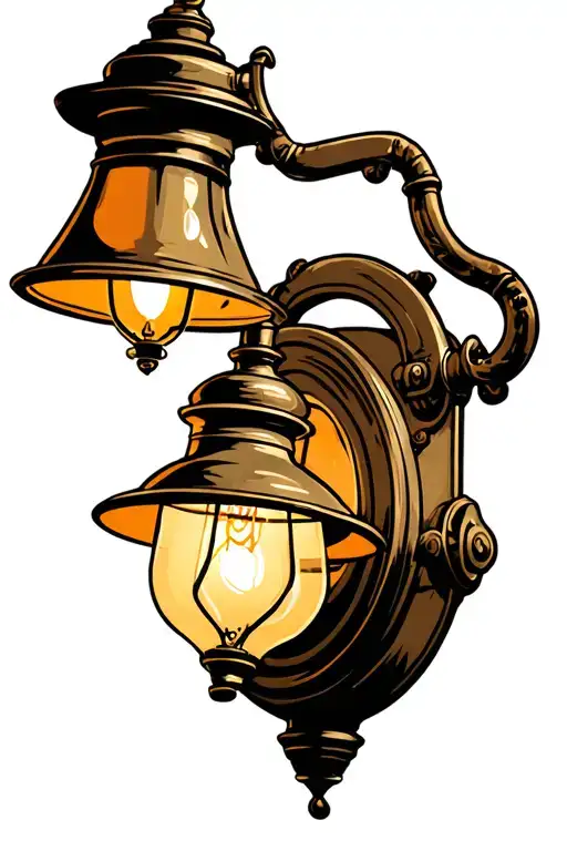 Old Fashioned Lamp