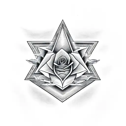 Illuminati With Rose