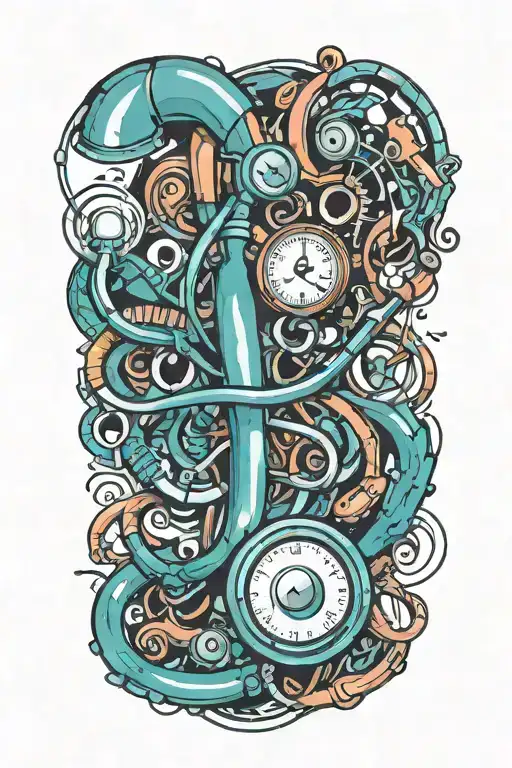 Caduses And Stethoscope