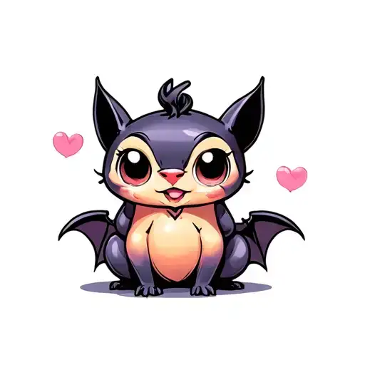 Cute Disney Bat Best Friends