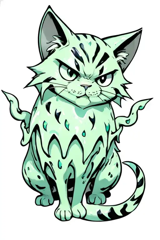 Slime Cat From World Of Warcraft