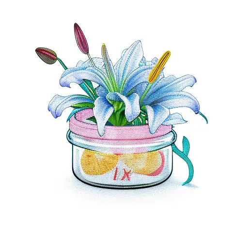 Lily In A Jar