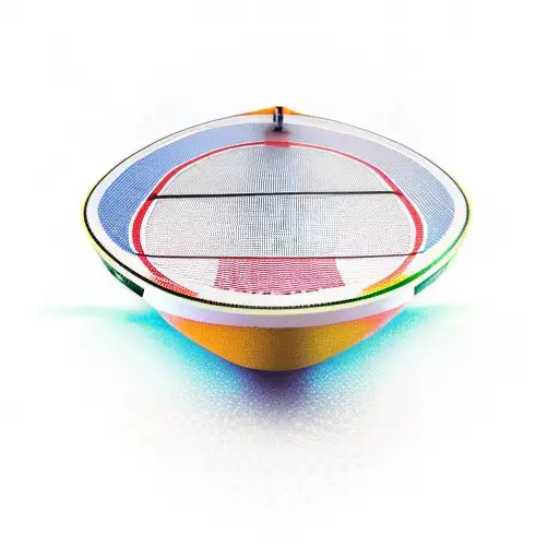 Motivacional Quote In A Ping Pong Racket