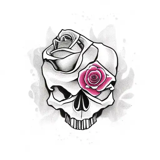Skull And Roses