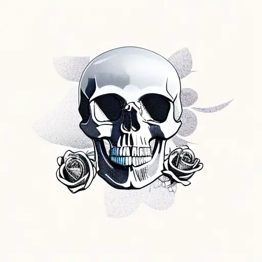 Skull And Roses