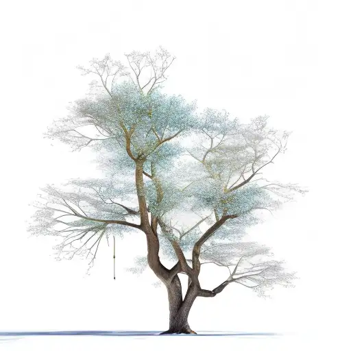 Only Horizontal Branches Of Tree