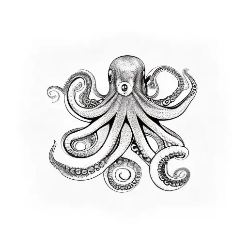 Octopus And Samurai And Enso