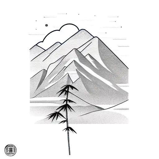 Mountain Bamboo Detailed