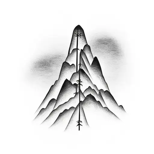 Mountain Bamboo Detailed