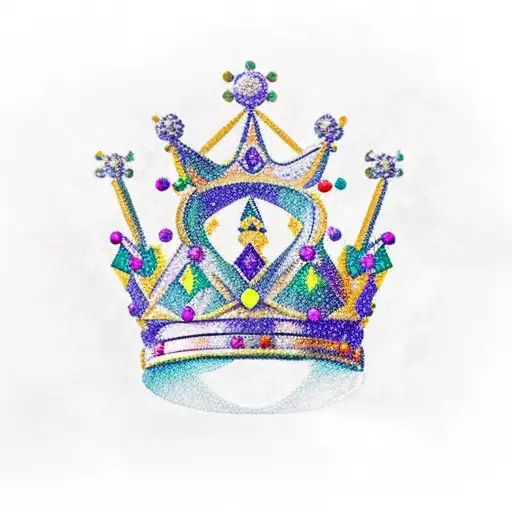 Santa Maria With A Crown