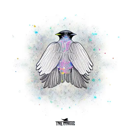 Time Travelling Flying Crow