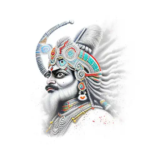 Hindu Warrior Shoulder