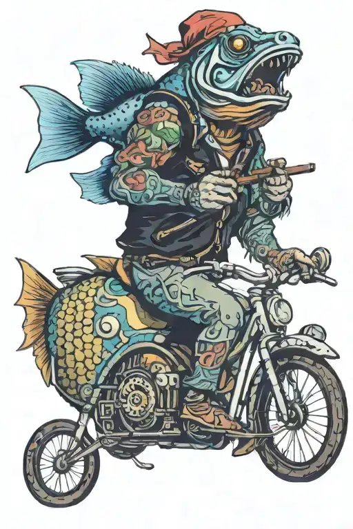 Fish Tricycle Cigar