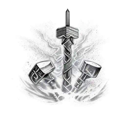 Mjolnir And Stormbreaker Thor Marvel