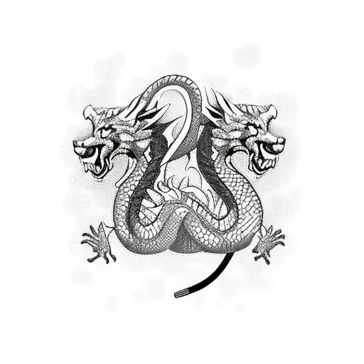 Cheetah And Dragon On A Boat With Boxing Gloves