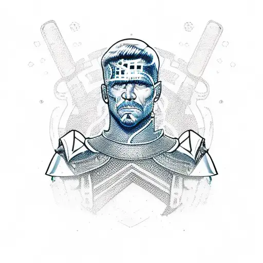 Archer With Black Armour