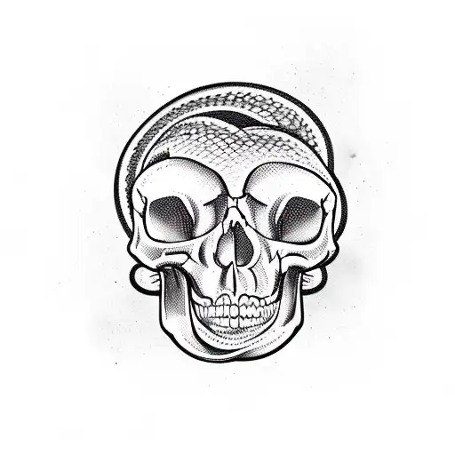 Snakes And Skull