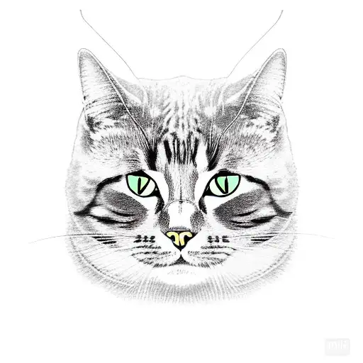 Cat Wearing A Ski Mask